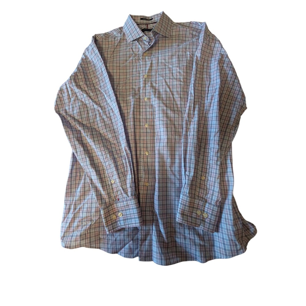 Tommy Hilfiger Men's‎ Button Down Long Sleeve Shirt Size Large